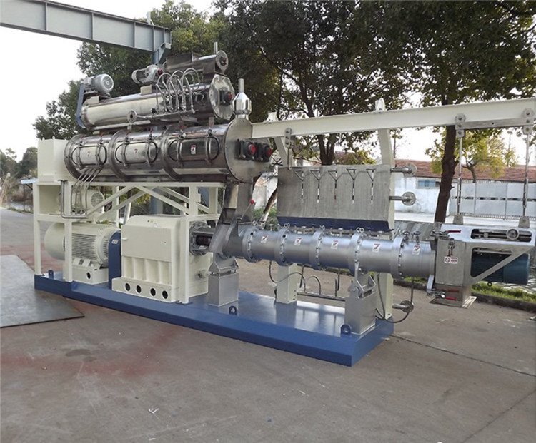 Extrusora de parafuso duplo aquafeed