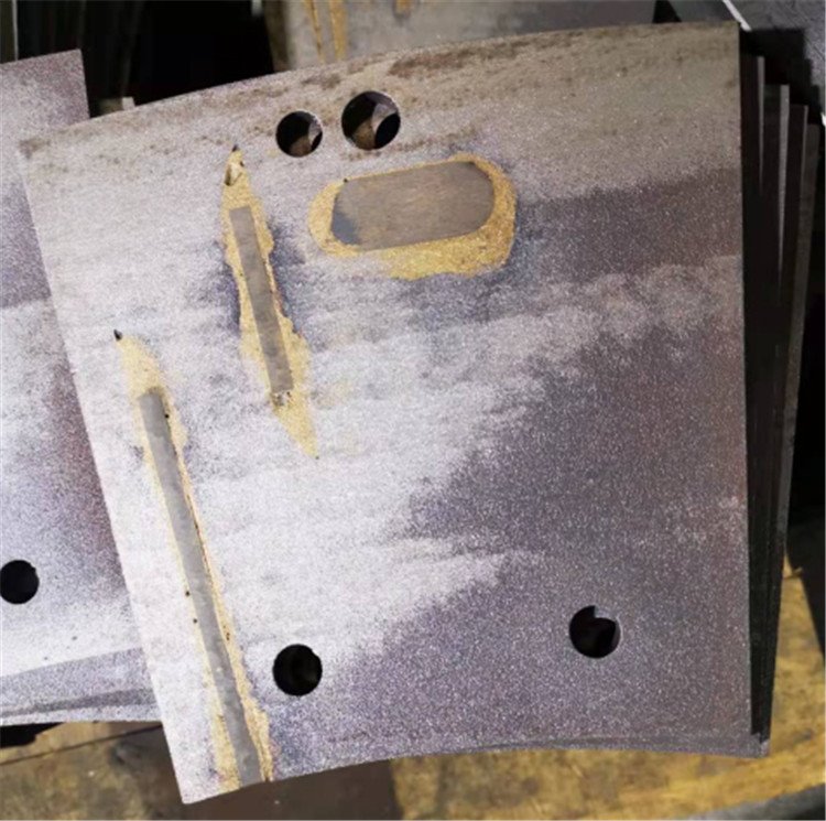 Pulverizer Usando placa
